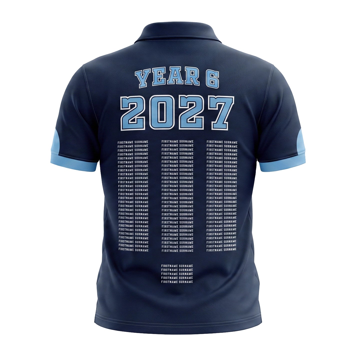 Custom School Leavers Short Sleeve Polo