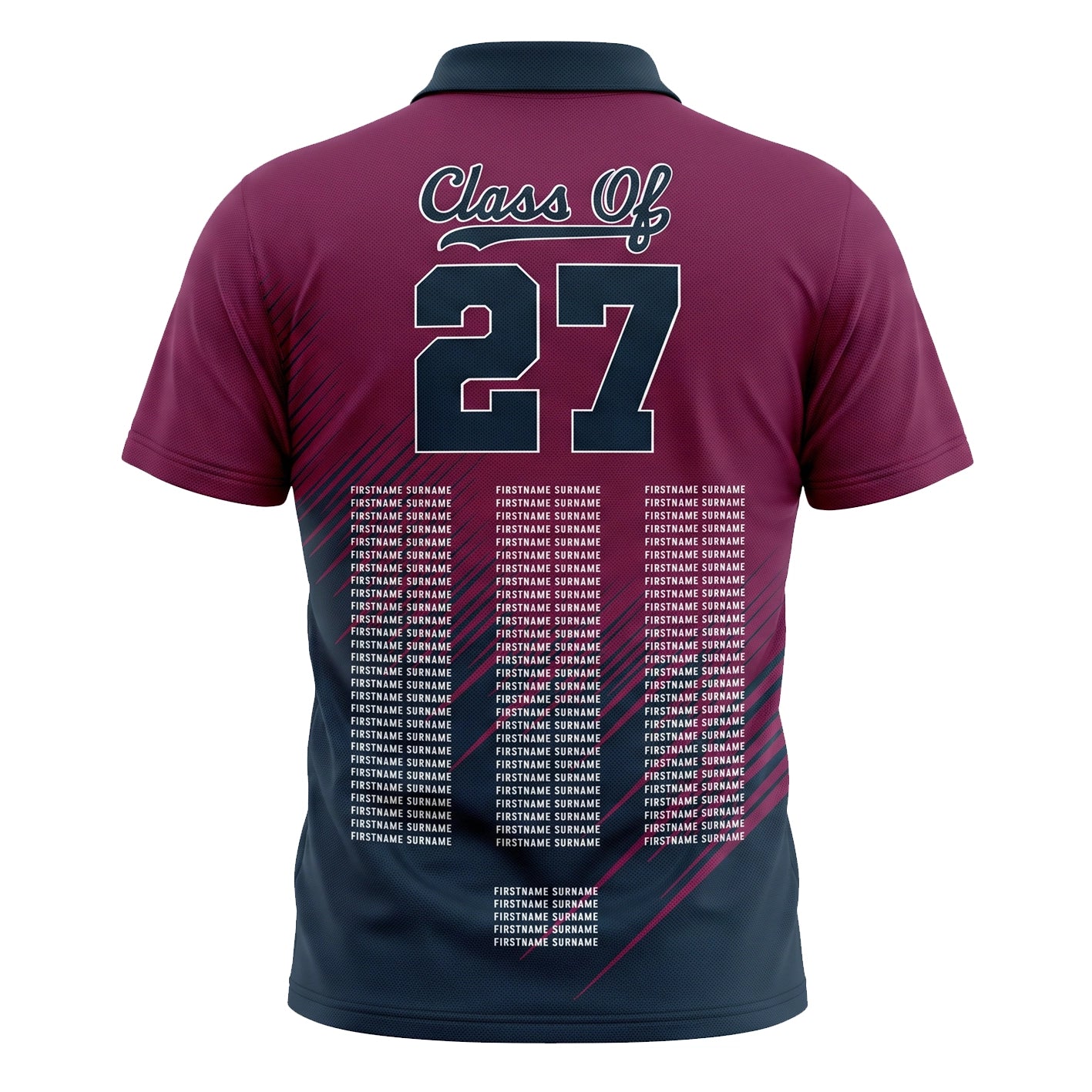 Custom School Leavers Short Sleeve Polo