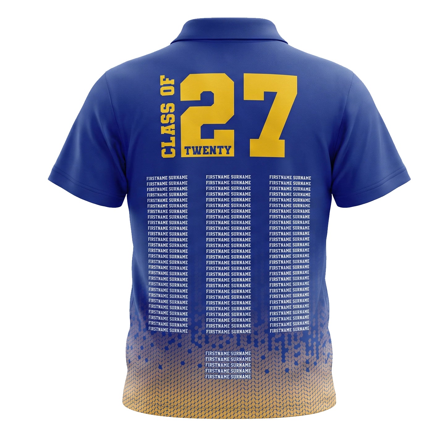 Custom School Leavers Short Sleeve Polo