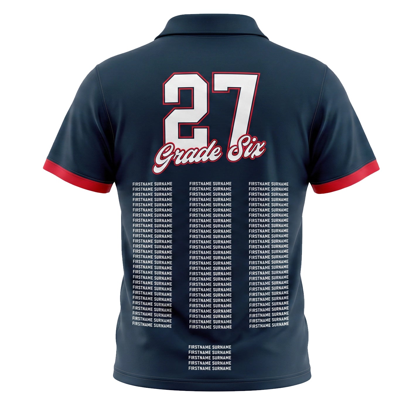Custom School Leavers Short Sleeve Polo