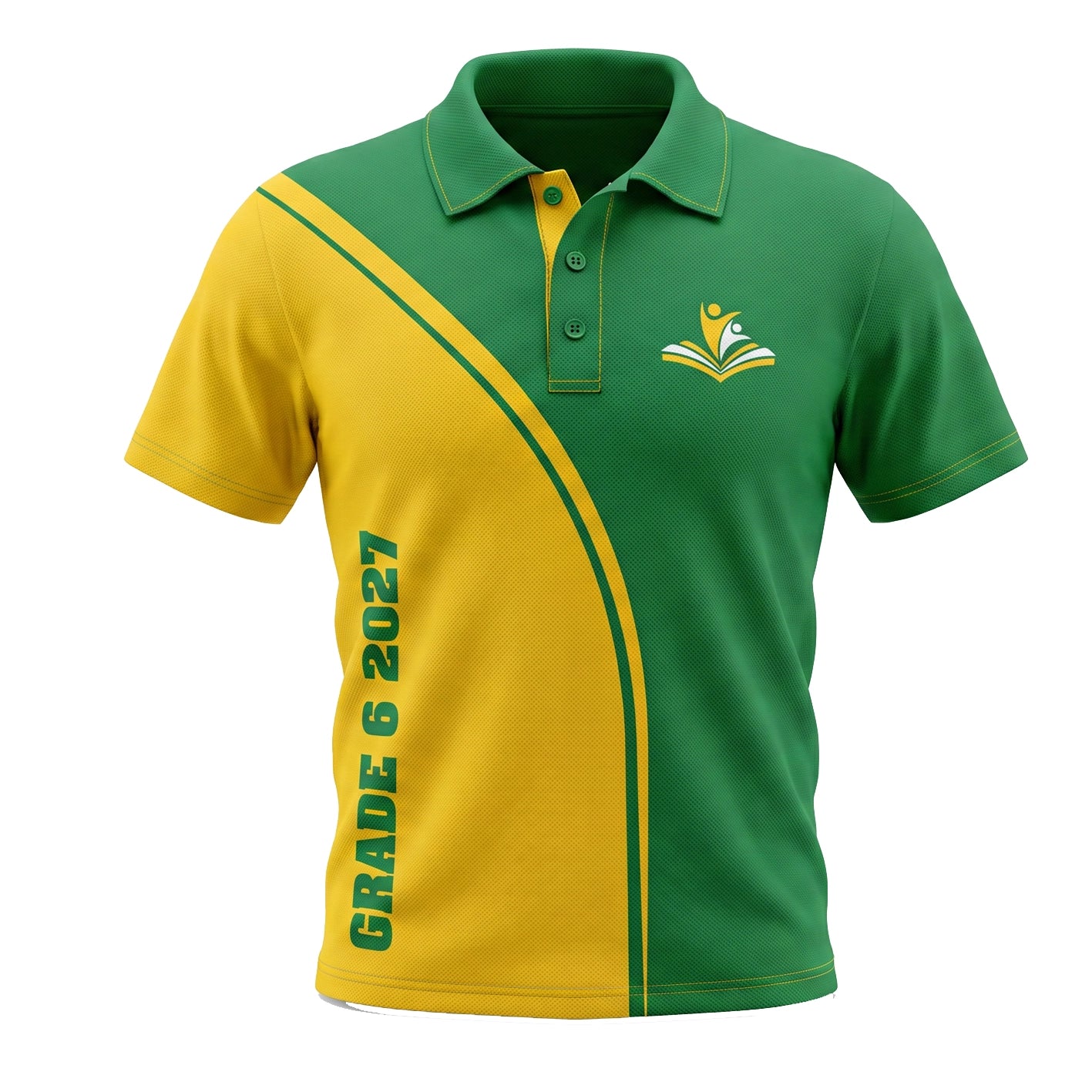 Custom School Leavers Short Sleeve Polo