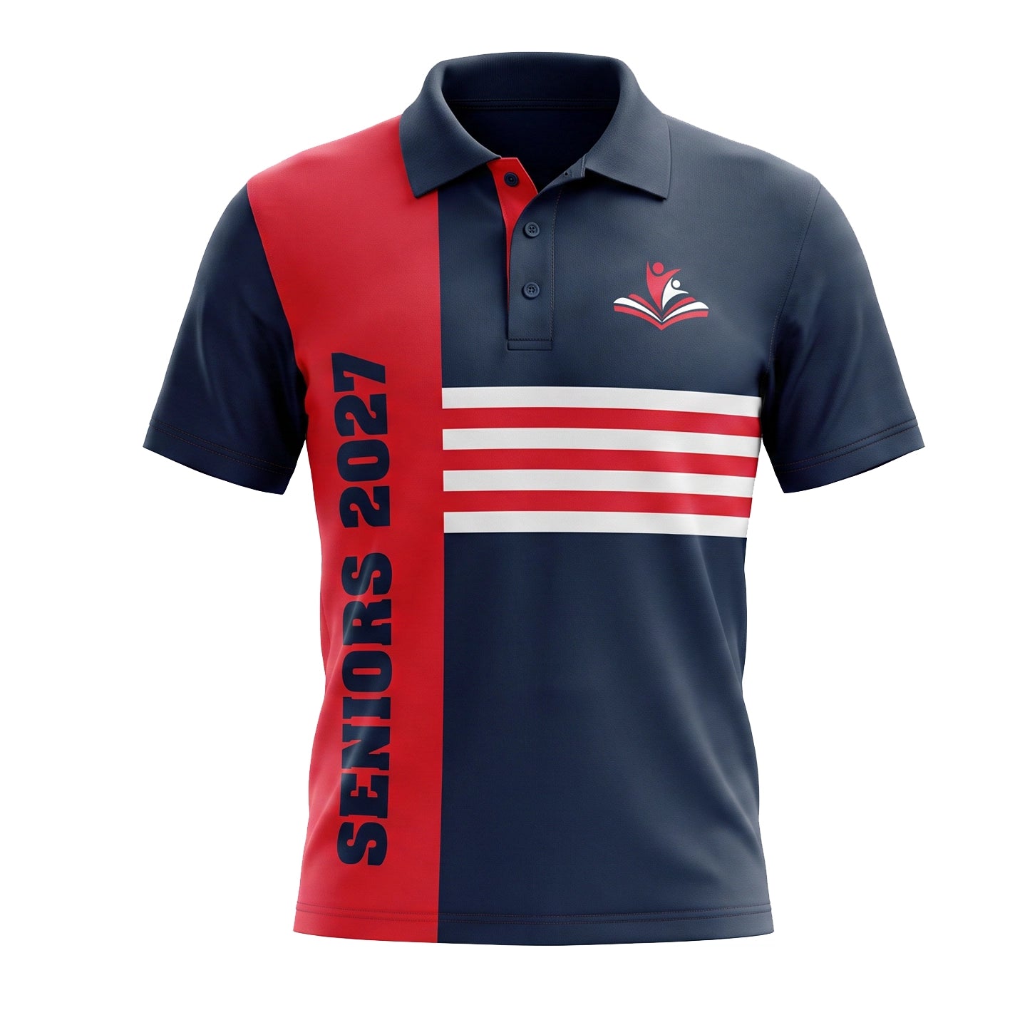 Custom School Leavers Short Sleeve Polo