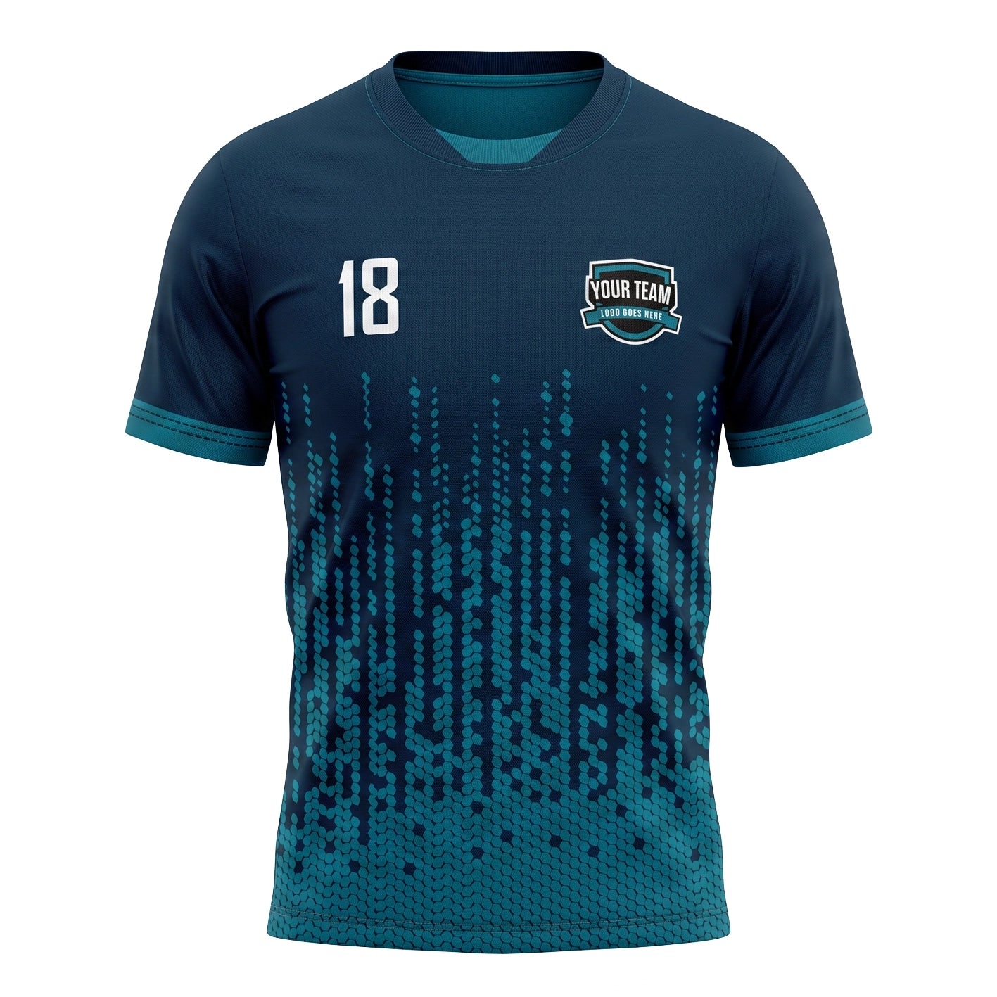Custom Soccer Jersey Design SOCJ001 | Trident Sports Uniforms