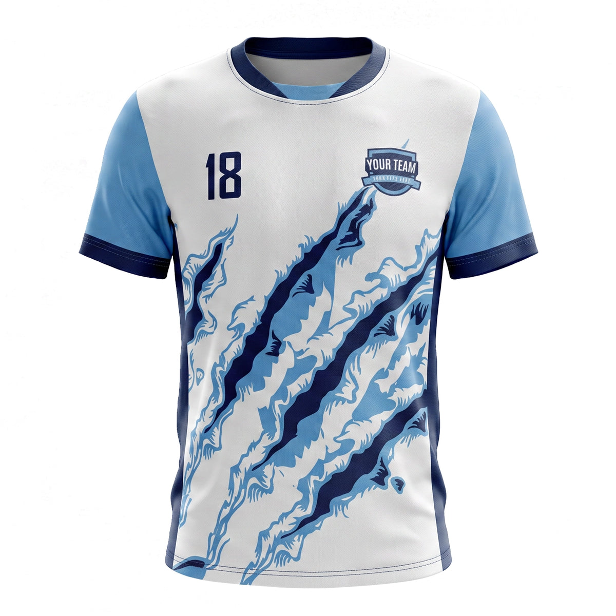 Custom Soccer Jersey Design SOCJ010 | Trident Sports Uniforms