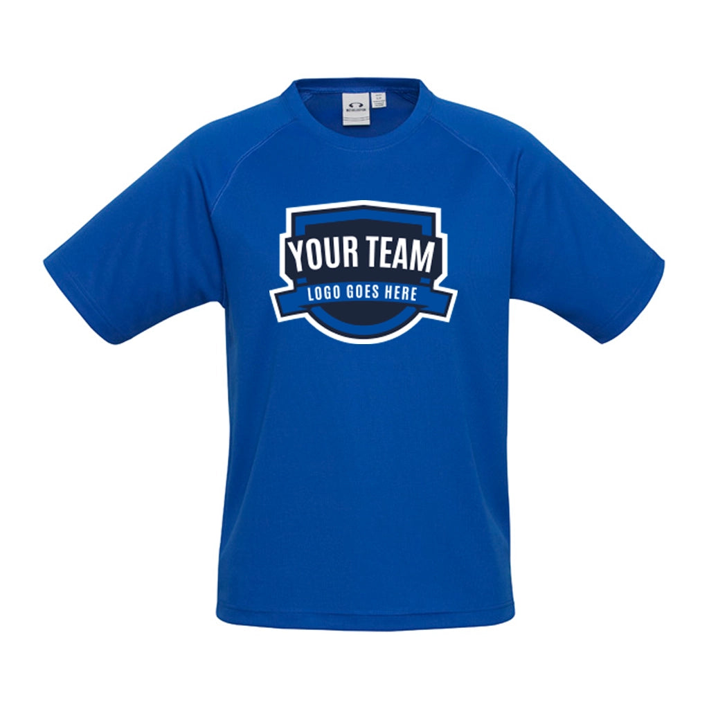 Sprint Mens Short Sleeve Tee with Front Print | T301MS
