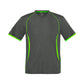 Grey/Fluoro Lime Razor Tee T406MS