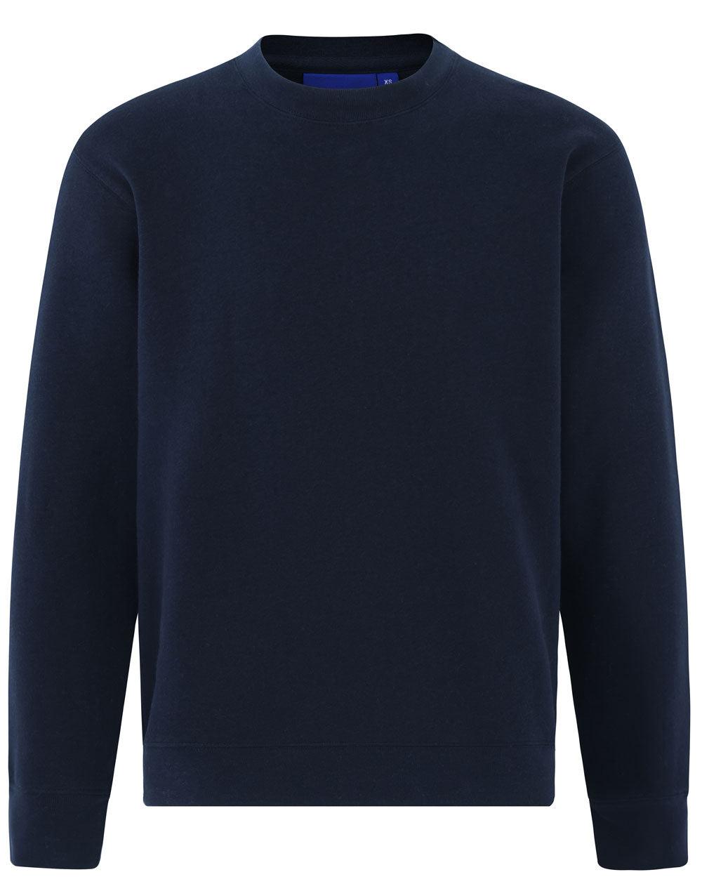 Navy Fleece American Style Crew Sweat Top | Trident Sports Uniforms