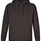 Charcoal Warm Hug Fleece Closed-Front Hoodie | Trident Sports Uniforms