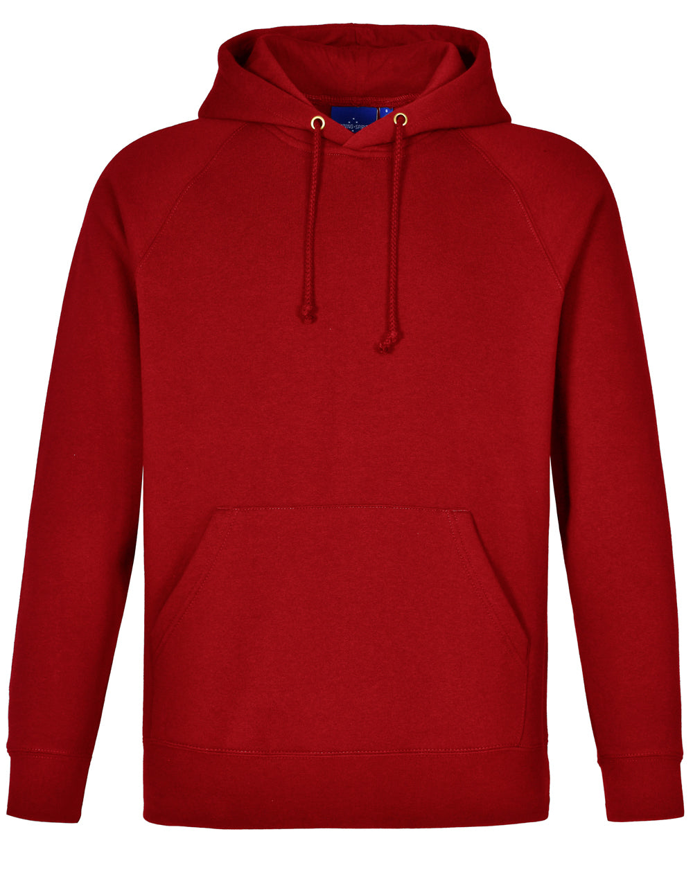 Red Warm Hug Fleece Closed-Front Hoodie | Trident Sports Uniforms