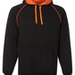 Black/Orange Custom School Leavers Contrast Hoodie | Trident Sports Uniforms