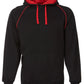 Black/Red Custom School Leavers Contrast Hoodie | Trident Sports Uniforms