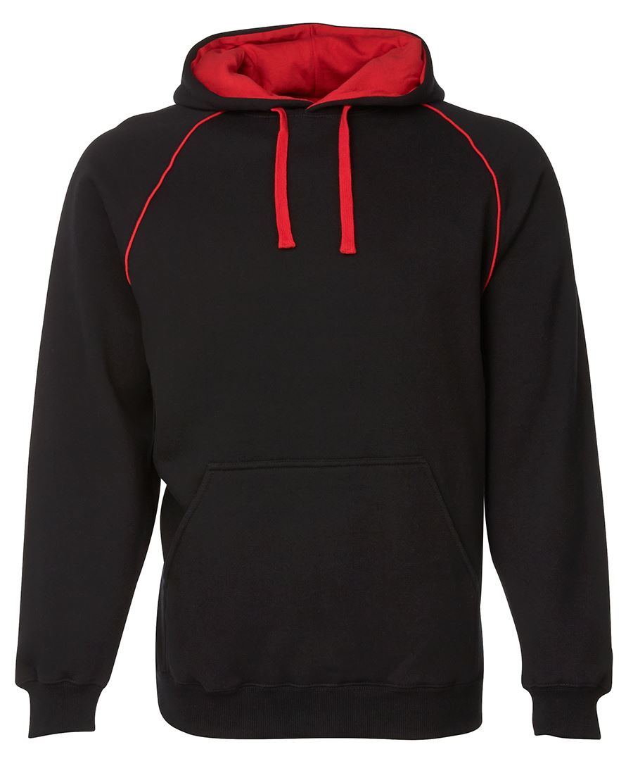 Black/Red Custom School Leavers Contrast Hoodie | Trident Sports Uniforms