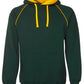 Bottle/Gold Custom School Leavers Contrast Hoodie | Trident Sports Uniforms