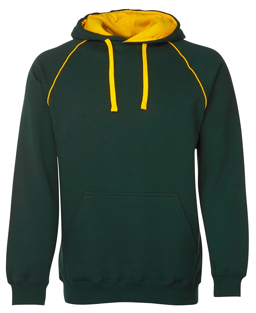 Bottle/Gold Custom School Leavers Contrast Hoodie | Trident Sports Uniforms