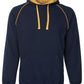 Navy/Gold Custom School Leavers Contrast Hoodie | Trident Sports Uniforms