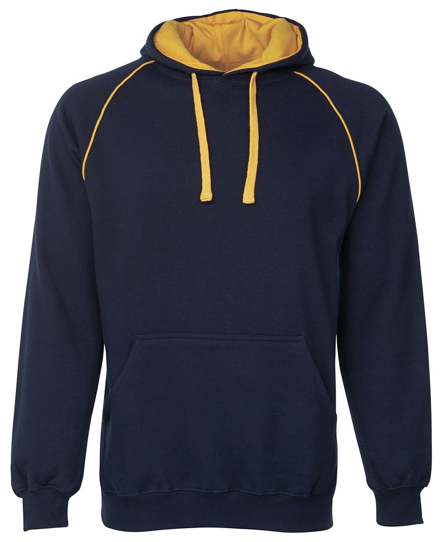 Navy/Gold Custom School Leavers Contrast Hoodie | Trident Sports Uniforms