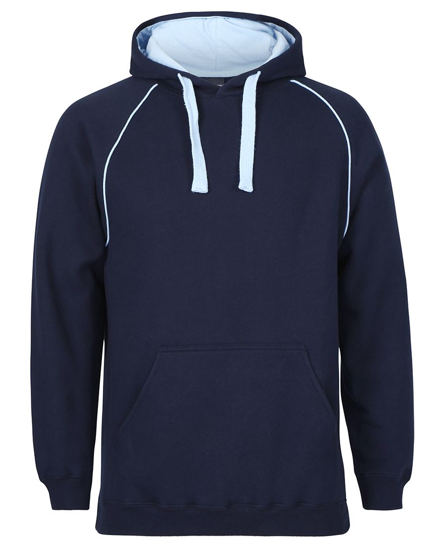 Navy/Sky Blue Custom School Leavers Contrast Hoodie | Trident Sports Uniforms